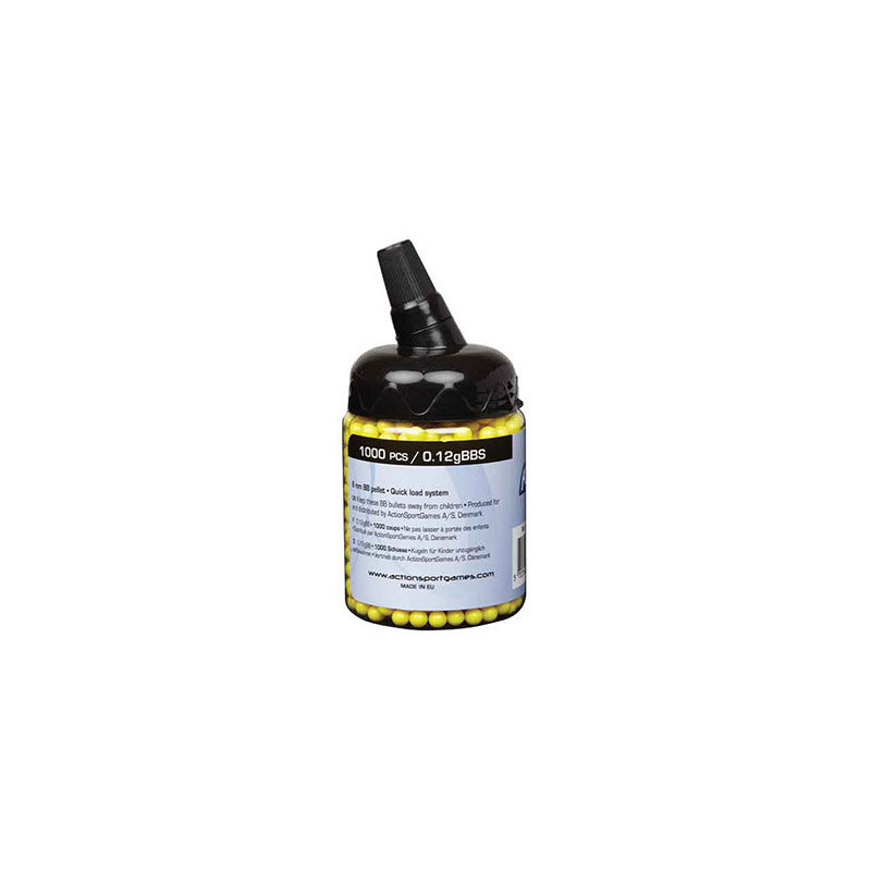 ASG BASIC Pellet 0,12 g, 1000 db – sárga