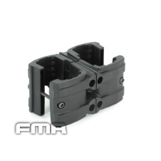 FMA MP7 Adjustable Magazine Double Clip - Black