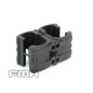 FMA MP7 Adjustable Magazine Double Clip - Black FMA MP7 Adjustable Magazine Double Clip - Black
