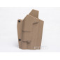 FMA Kydex Holster (G-Series with Flashlight X300), Right Hand - Tan