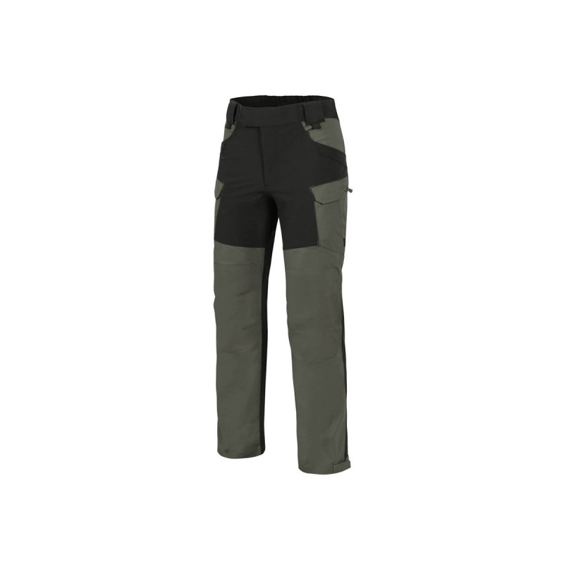 HELIKON HYBRID OUTBACK® nadrág DuraCanvas® – tajga zöld/fekete HELIKON HYBRID OUTBACK® nadrág DuraCanvas® – tajga zöld/fekete