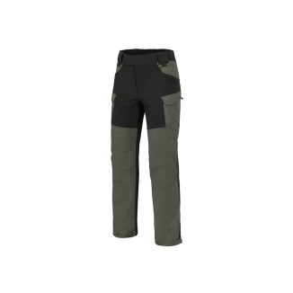 HELIKON HYBRID OUTBACK® Pants DuraCanvas® - Taiga Green/Black