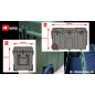 NUPROL Kit Box Hard Case, 86.6 x 46.5 x 53.8 cm - Tan