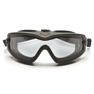 PYRAMEX Safety Glasses V2G Plus Anti-Fog EGB6410SDT - Black / Clear