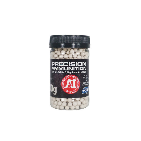 ASG Accuracy International Heavy BBs 0,40g, 1000 BBs - White