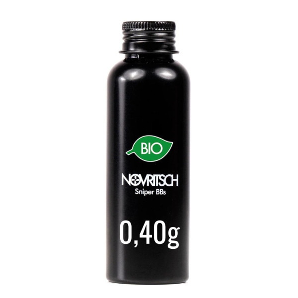 Novritsch SNIPER BBs Premium BIO Pellets 0.40g, 530 BBs - White