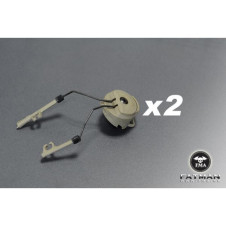 FMA ARC Helmet Mount for Peltor Comtac Headset - FG