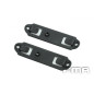 FMA MOLLE Backplane Adapter for Holsters and Pouches, 2 pcs - Black FMA MOLLE Backplane Adapter for Holsters and Pouches, 2 pcs - Black