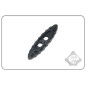 FMA Nylon Drawcord Puller Lock, 6 pcs - Black