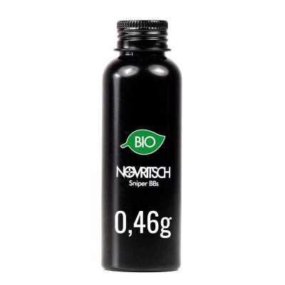 Novritsch SNIPER BB-k Premium BIO-pelletek 0,46 g, 530 db – fehér