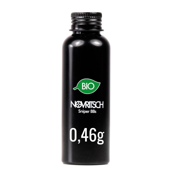 Novritsch SNIPER BBs Premium BIO Pellets 0.46g, 530 BBs - White