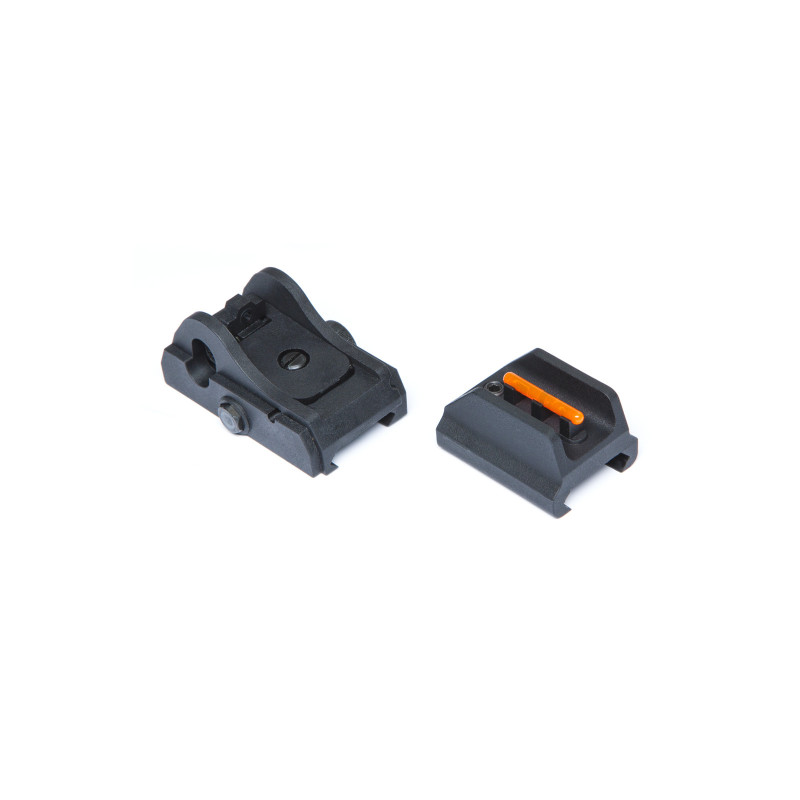 ASG Front and Rear RIS Rail Sight CZ Scorpion EVO 3 - Black ASG Front and Rear RIS Rail Sight CZ Scorpion EVO 3 - Black