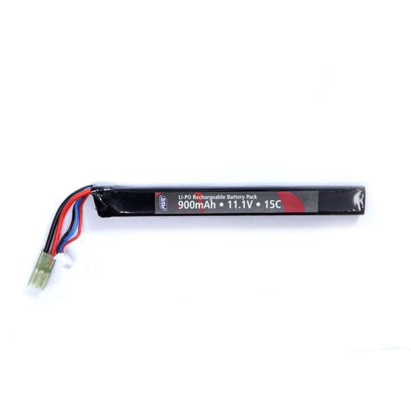 ASG Li-Pol Battery 11.1V 900mAh, 15C, Tamiya - Stick (long)