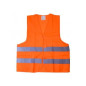 Reflective vest orange ALEX Reflective vest orange ALEX