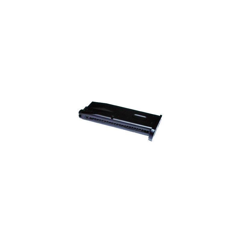 WE Gas Magazine a WE M9 / M92 GBB-hez, 25 BB-vel – fekete