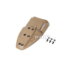 FMA Low-Ride Universal Belt Loop Holster Adapter - Tan