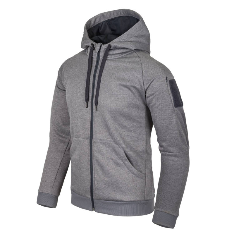 HELIKON URBAN TACTICAL HOODIE (FullZip)® - Melange Grey HELIKON URBAN TACTICAL HOODIE (FullZip)® - Melange Grey