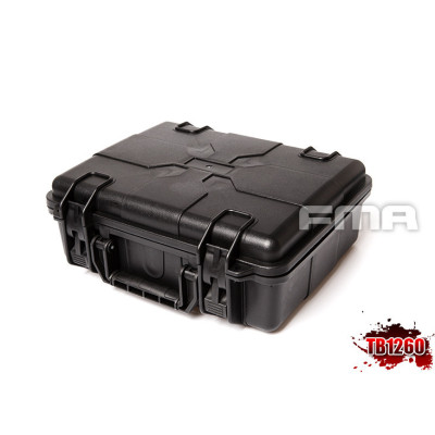 FMA Transport Plastic Case with Padding - Black