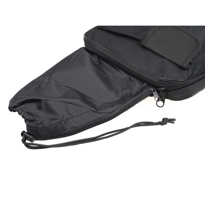 Két gépkarabélyt befogadó táska – 62 és 120 cm – fekete