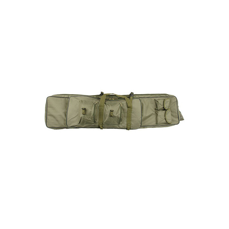 Twin assault rifle carrying bag - 62 and 120cm - OLIVE