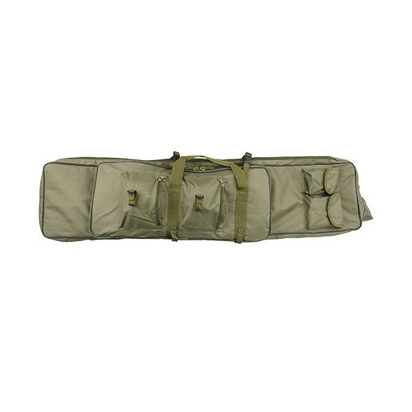 Twin assault rifle carrying bag - 62 and 120cm - OLIVE