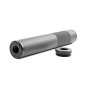 ML Aluminum Suppressor WHISPER MOCK SILENCER 215 x 30 mm, Long - Black ML Aluminum Suppressor WHISPER MOCK SILENCER 215 x 30 mm, Long - Black