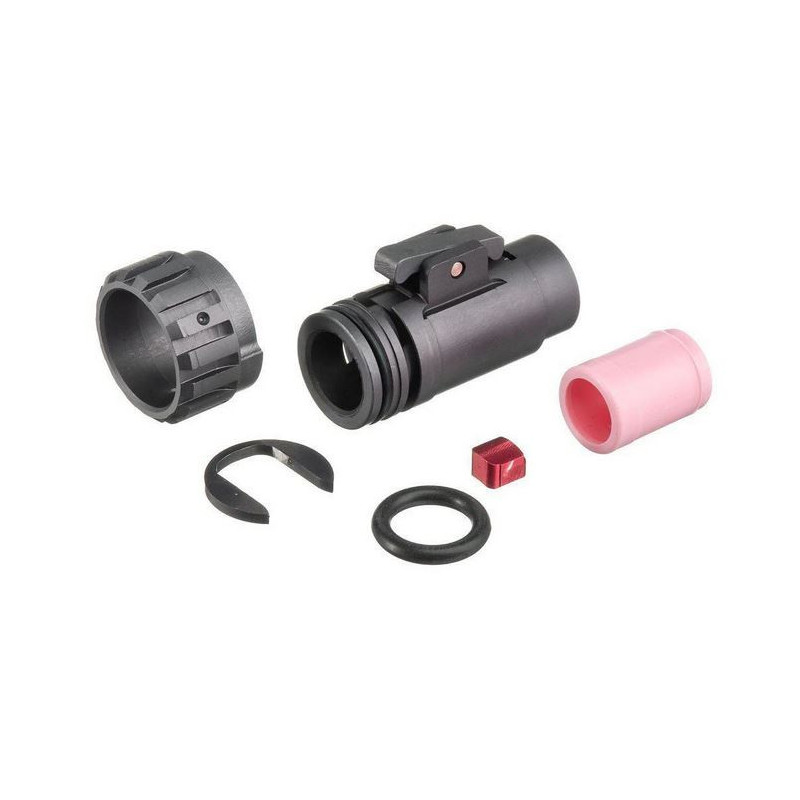 ML CNC alumínium hop-up kamra GHK G5 GBB-hez – fekete ML CNC alumínium hop-up kamra GHK G5 GBB-hez – fekete