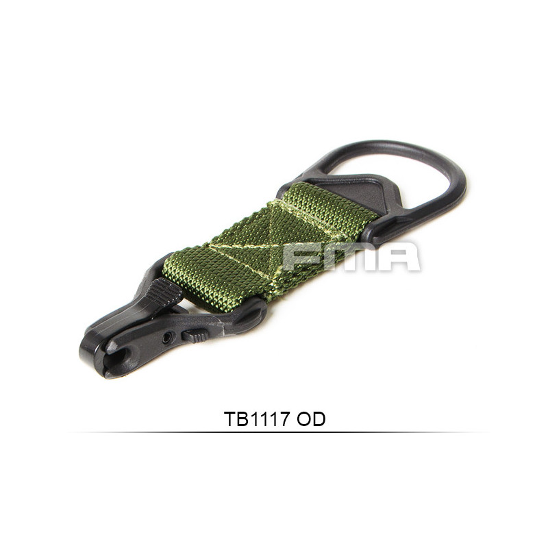 FMA Carabiner Adapter FS3 for FS1 Sling - Green FMA Carabiner Adapter FS3 for FS1 Sling - Green
