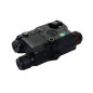 FMA AN/PEQ15 LA5-C UHP Version (LED Flashlight, Green / IR Laser) - Black