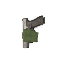 WAS Universal Pistol Holster UPH, Left Handed - Green