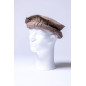 Original Afghan Pakul Hat - Dark Brown