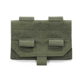 WAS Forward Opening Admin Pouch FOA – zöld