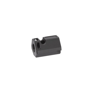 ASG CNC alumínium kompenzátor a P-09 OR-hez – fekete