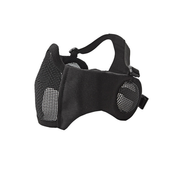 STRIKE Mask MESH V2+ with Ear Protectors - Black