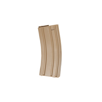 ASG M4 / AR15 Mid-Cap Magazine, 140 BBs, Plastic - Tan