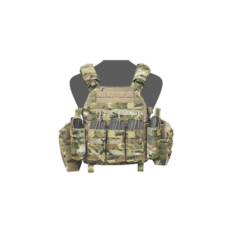 WAS DCS Elite Ops Plate Carrier, AR15 Open Pouches - MultiCam®