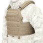 WAS DCS Elite Ops Plate Carrier, AR15 Open Pouches - Coyote WAS DCS Elite Ops Plate Carrier, AR15 Open Pouches - Coyote