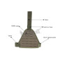 WST Tactical lábpanel, lézerrel vágott – MC WST Tactical lábpanel, lézerrel vágott – MC