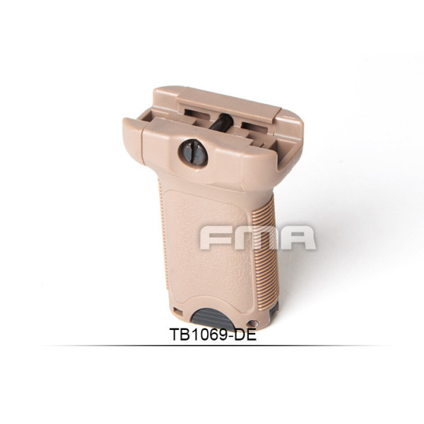 FMA TD Tactical Grip For RIS Rail with Cap - Tan