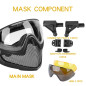 Pilot Mask (Steel mesh version) - BMC Pilot Mask (Steel mesh version) - BMC