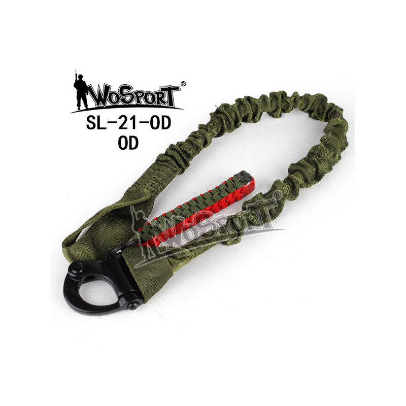 WoSporT SAFETY LANYARD Deluxe (Replica) – Olive Drab Green WoSporT SAFETY LANYARD Deluxe (Replica) – Olive Drab Green