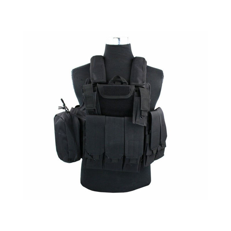 CIRAS MAR Tactical Vest 600D, Black