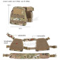 WST Children MOLLE Plate Carrier - Coyote