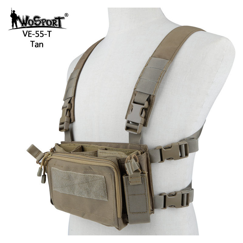 WST Tactical Chest rig D3CRM - TAN