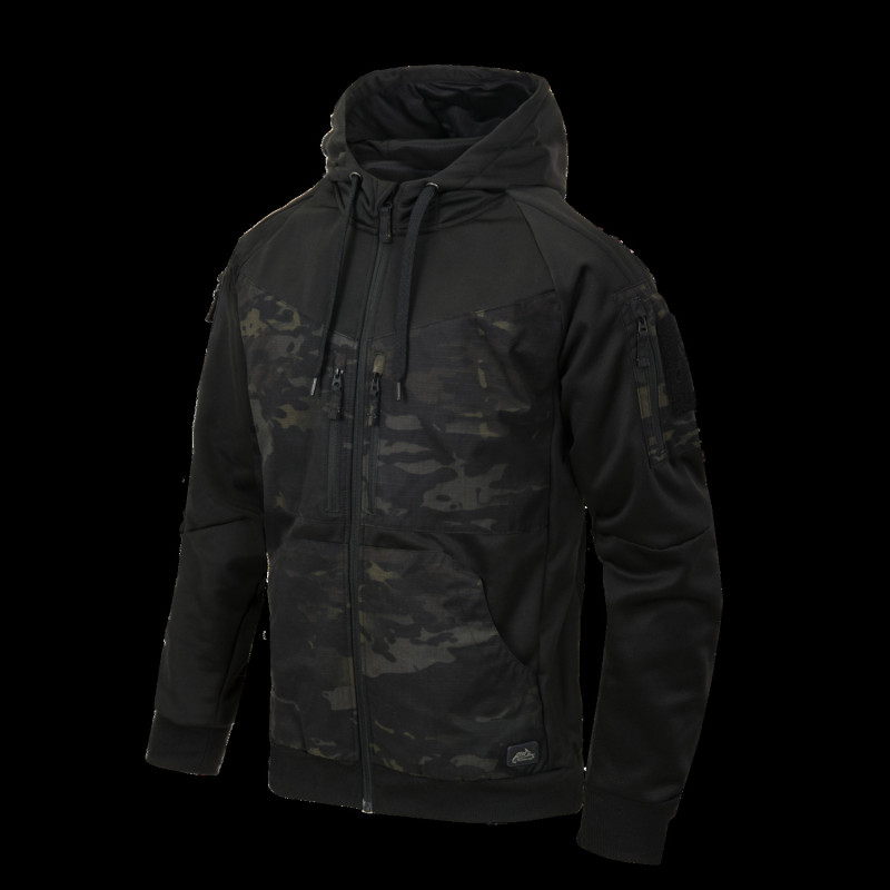 HELIKON ROGUE Hoodie (FullZip)® - Black/MultiCam® Black HELIKON ROGUE Hoodie (FullZip)® - Black/MultiCam® Black