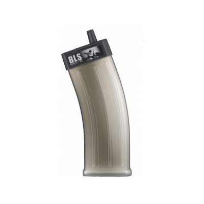 BLS Magazine-Shaped BBs Transport Box, 1200 BBs - Transparent