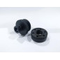 ML 2 az 1-ben hangtompító-adapter VSR-hez és hengerfej-szerszámhoz, 14 mm-es balra forgó – fekete