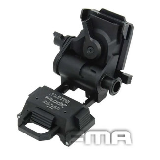 FMA CNC L4G24 sisakra szerelhető tartó NVG PVS-15 / 18-hoz – fekete