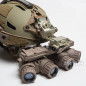 FMA CNC L4G24 sisakra szerelhető tartó NVG PVS-15 / 18-hoz – fekete