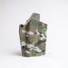 FMA Kydex Holster (with Flashlight X300), Right Hand - MC